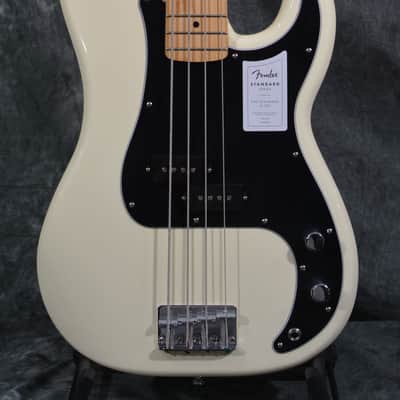 Fender Standard Precision Bass 4-String Olympic White w/ FREE Same Day Shipping image 1
