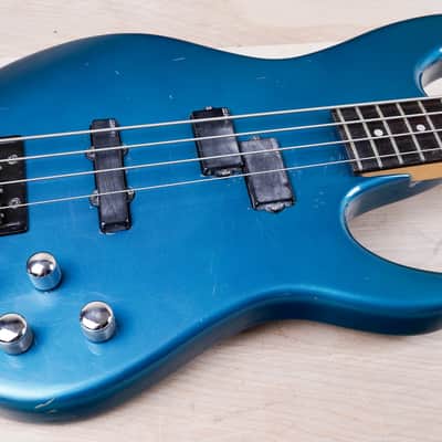 Ibanez TRB Bass 1991 Ice Blue Metallic Fujigen Factory MIJ Made in Japan w/ Bag image 4