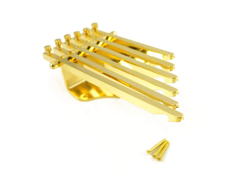 Guitar Finger Style Tailpiece - GOLD, #FGTP-G image 1