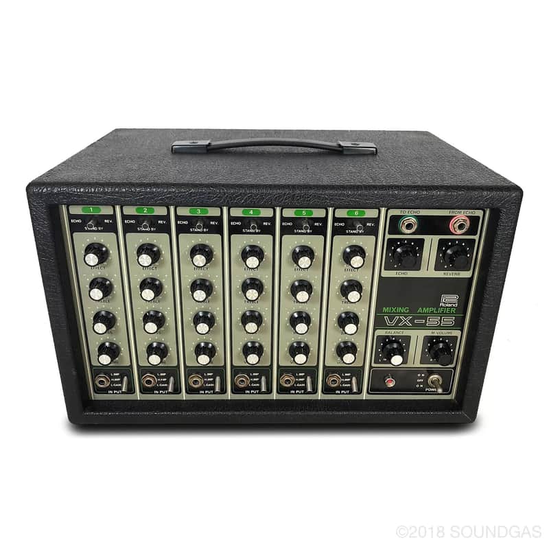 Roland VX-55 Mixing Amplifier 6-Channel Powered Mixer | Reverb