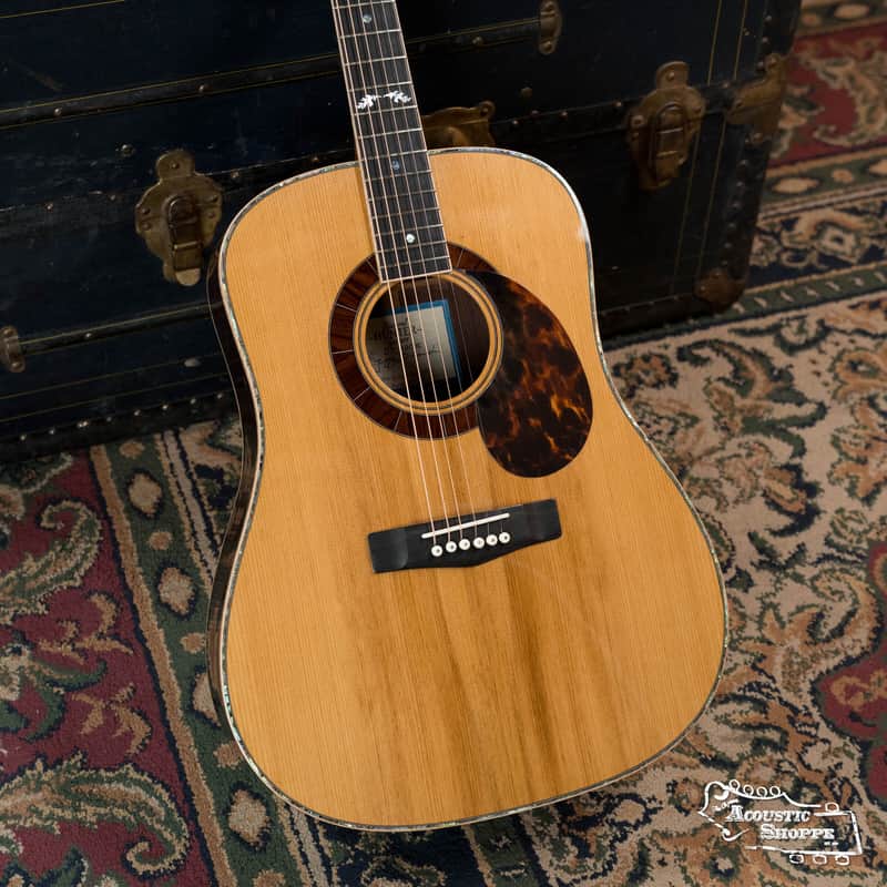Squirrel Hunter Ornate Rosewood Dreadnought - Torrified Sitka Spruce/East Indian Rosewood - Local Luthier Showcase #0208 image 1