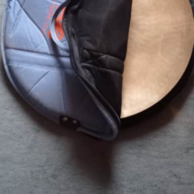 Paiste  RARE vintage Collectable cymbal soft bag 70s-80s  - Blue 🔵 and yellow 🟡 image 3