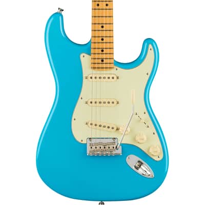 Fender American Professional II Stratocaster - Maple Fingerboard, Miami Blue image 1