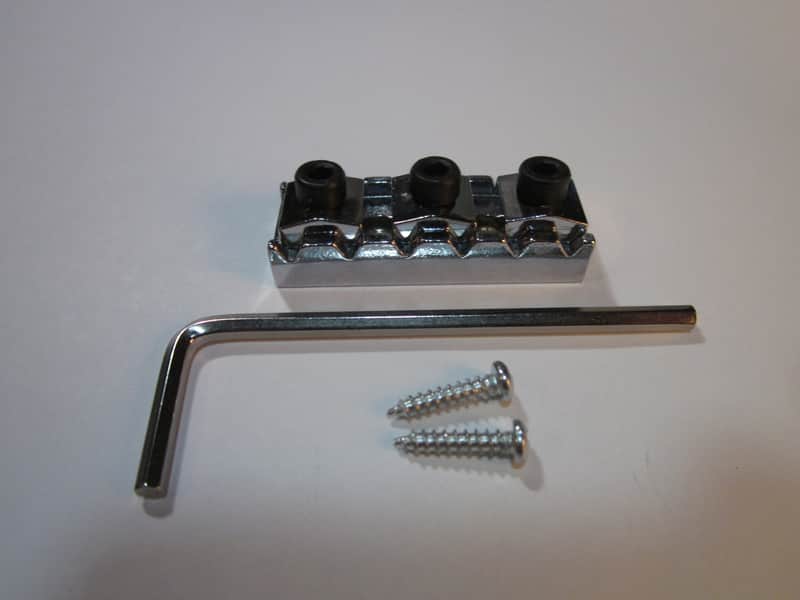 Floyd Rose Jackson® 300R-BH43 R3/12-Radius Top Mount for Floyd Rose Locking Nut System - Chrome image 1
