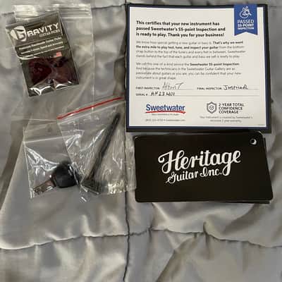 Heritage H-535 Standard Black Mint Condition image 18
