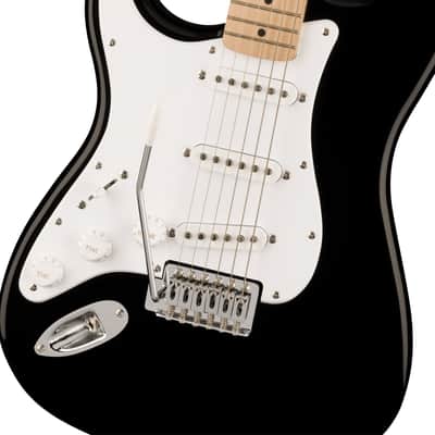 Fender Squier Sonic Stratocaster, Left Handed - Black Bild 3