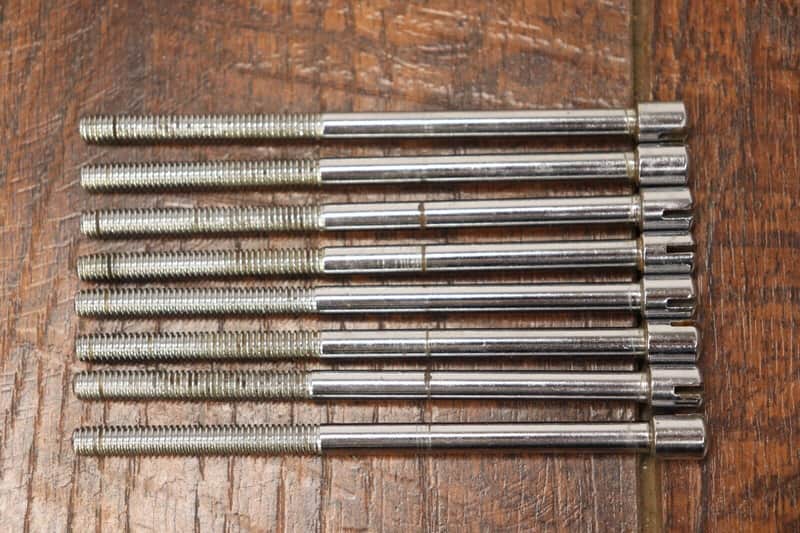 Premier 4 1/4" Slotted Tension Rods 8pk Vintage 1960's image 1