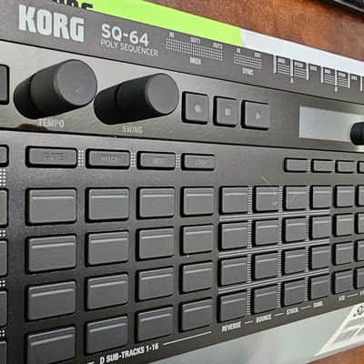 Korg SQ64 Polyphonic Sequencer 2020 - Present - Black image 2