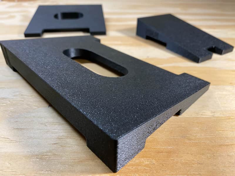 NCD Risers - RGLN : 6-3/4" Pedal Riser - Black image 1