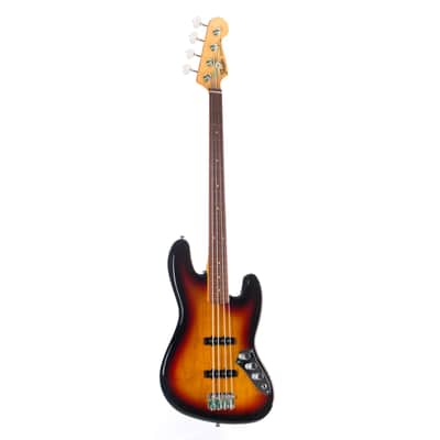 Fender AS Jaco Pastorius J-Bass F/L RW 3 Tone Sunburst - 4-String Electric Bass image 1