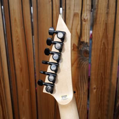 ESP Custom Shop Original M-II DLX Ebony Board   Granite Sparkle Satin 6-String w/ Case (2025) Bild 7