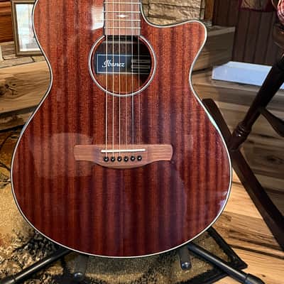 Ibanez AEG62-NMH Grand Concert 2020 - Present - Natural Mahogany High Gloss image 3
