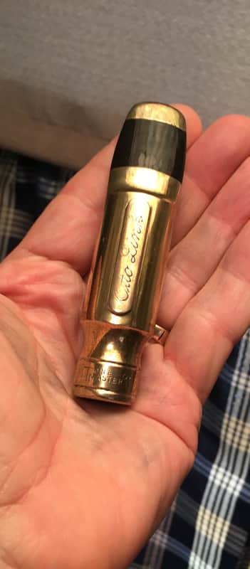 EXCELLENT ORIGINAL TENOR OTTO LINK TONE MASTER 4 CIRCA 1940-46 SAXOPHONE MOUTHPIECE GREAT PLAYERS USED THE MODEL FREE SHIP image 1