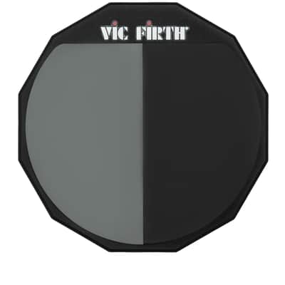 VIC FIRTH PAD12H SINGLE SIDED DOUBLE SURFACE PRACTICE PAD - 12 image 2