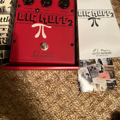 Electro-Harmonix / JHS Big Muff 2 Dual Op-Amp Fuzz 2025 - Red image 1