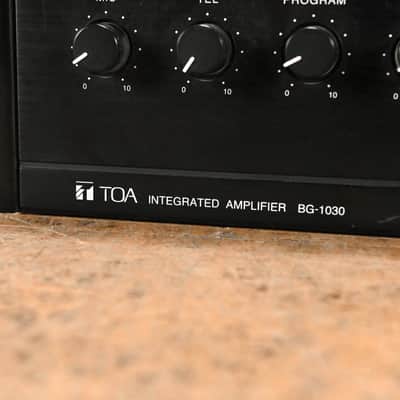 TOA BG-1030 5-Channel Mixer/Amplifer CG01QYW image 5