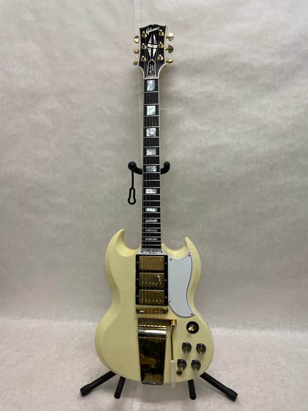 Gibson Les Paul Custom Reissue Murphy Lab Relic 1963 - White image 1