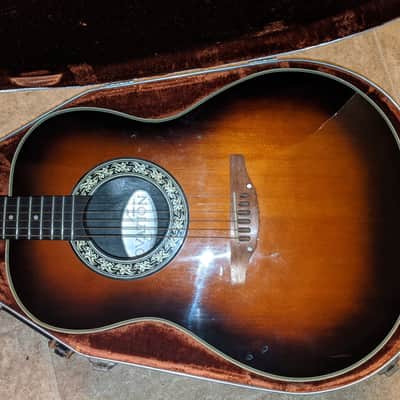 Ovation Balladeer 1121/1 acoustic guitar.in case. 1970s make offer image 11