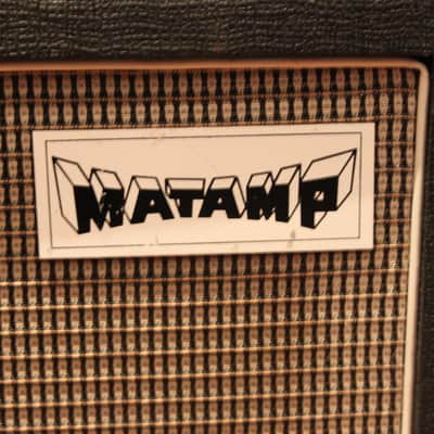Vintage 1972 Matamp GT100 Head & 1x15 Cabinet Amp Amplifier Stack SERVICED image 4