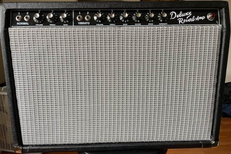 "64" Hand Wired Deluxe Reverb 2026 - Black Tolex image 1