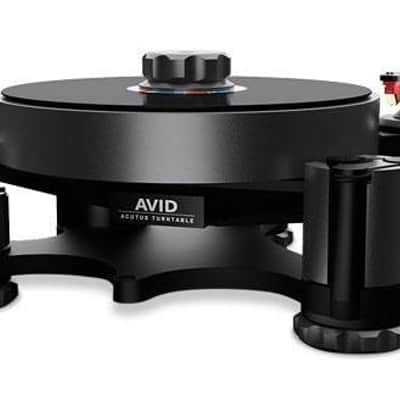 AVID ACUTUS DARK IRON - Black Turntable - NEW! image 2