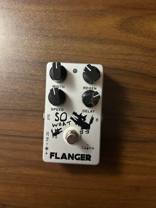 Caline CP-66 So What Flanger 2019 - Present - White image 1