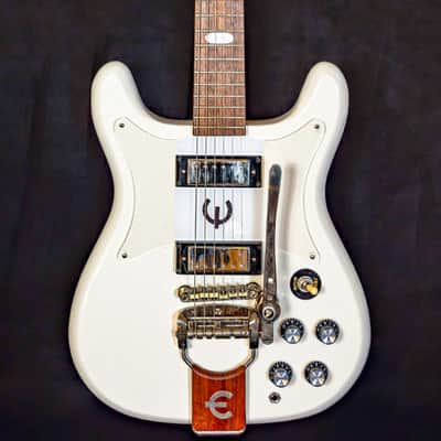 Epiphone Crestwood Custom Tremotone 2021 - Polaris White image 1