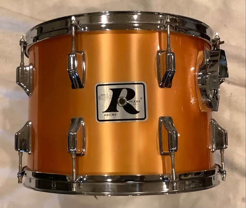 Rogers Big R 14x10 inch Tom 1980s - Gold image 1