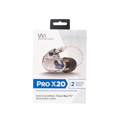 Westone Audio AMPRO X20 Dual Driver Musician IEM with Passive Ambience image 4