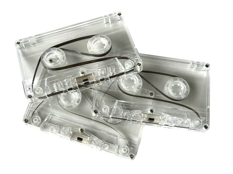 RoXdon Cassette Loop Tapes Set of 3 (three x 8 sec) image 1