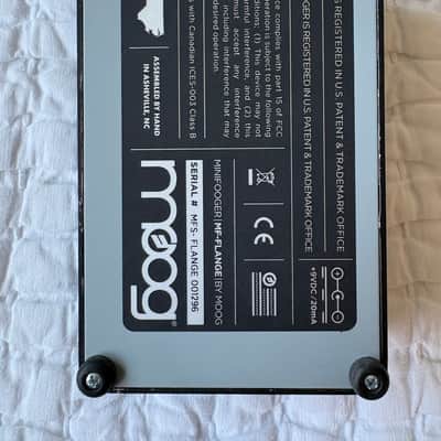 Moog Minifooger MF Flange 2010s - Black image 3