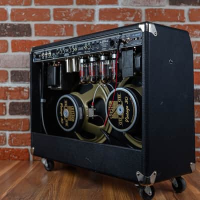 Fender 90's Twin Reissue - "The Evil Twin" 1994 Black - Recased image 7