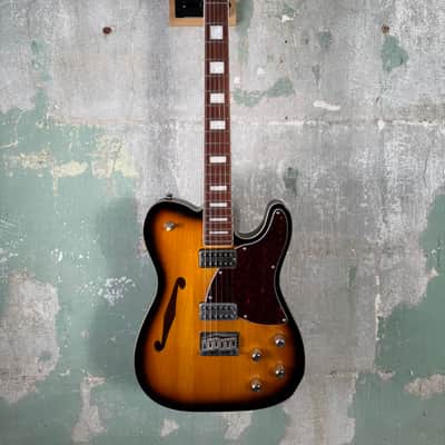 Vintage REVO Series 'Midline' Guitar ~ Two-Tone Sunburst image 1