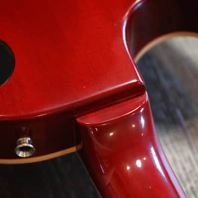 2012 Gibson Custom Les Paul Class 5 Electric Guitar Red Tiger + COA OHSC image 18