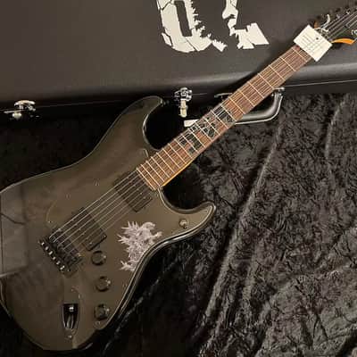 Fender Limited Edition Made in Japan Godzilla Stratocaster Godzilla Black image 6