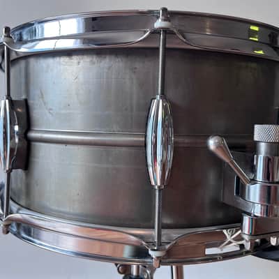 Snares - Q Drum Co. 7x14 Gentlemen's Steel Snare Drum image 2