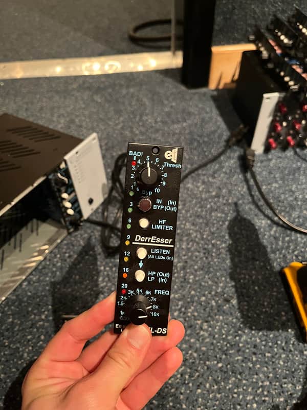 Empirical Labs EL-DS DerrEsser 500 Series De-Esser Module 2010s - Black image 1