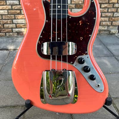 Hollowtone Coral Pink Jazz Bass image 2