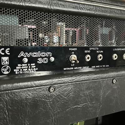 Matchless Avalon 30 30-Watt 1x12" Guitar Combo 2009 - Present - Black image 9