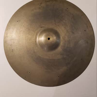 Zildjian 21" Cymbal 1950's large stamp Hollow Block (1954-1957) - Brass image 2
