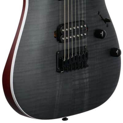 Ibanez RGA742FM Electric Guitar, Transparent Gray Flat image 6