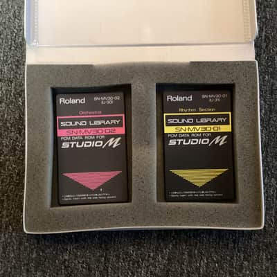 Roland Sound Library for MV-30 D-70 SN-MV30-02 SN-MV-30-01 image 2