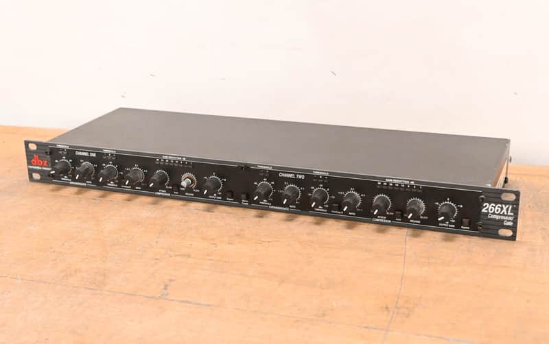 dbx 266XL 2-Channel Compressor/Gate CG01WVX | Reverb