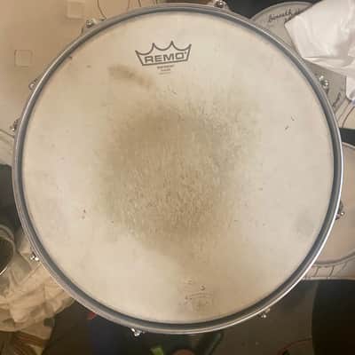 Ludwig No. 906 Downbeat 4x14" 8-Lug Piccolo Snare Drum with Keystone Badge 1965 - Black Diamond Pearl image 5