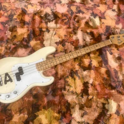 Fender Precision , Ex Saxon , Steve Dawson 1990s White image 1
