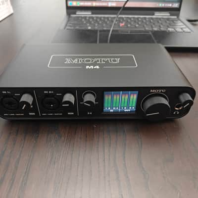 MOTU M4 USB-C Audio Interface 2019 - Present Black image 3