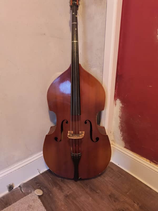 Lewis & Sons model 230 3/4 upright bass Germany image 1