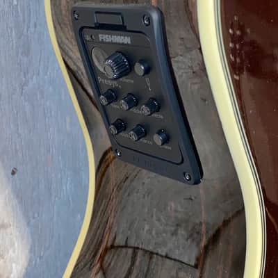 D'Angelico Excel Gramercy Acoustic/Electric Vintage Sunburst Hard Shell Case Included plus Extras ! image 8