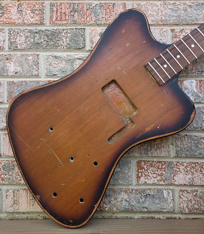 Vintage 1960's Gibson Thunderbird (Non-Reverse) Bass Guitar Husk Project! image 1