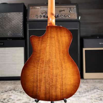 Taylor Custom #12343 Grand Auditorium Acoustic/Electric Guitar - Master Grade Koa with Hardshell Case image 8
